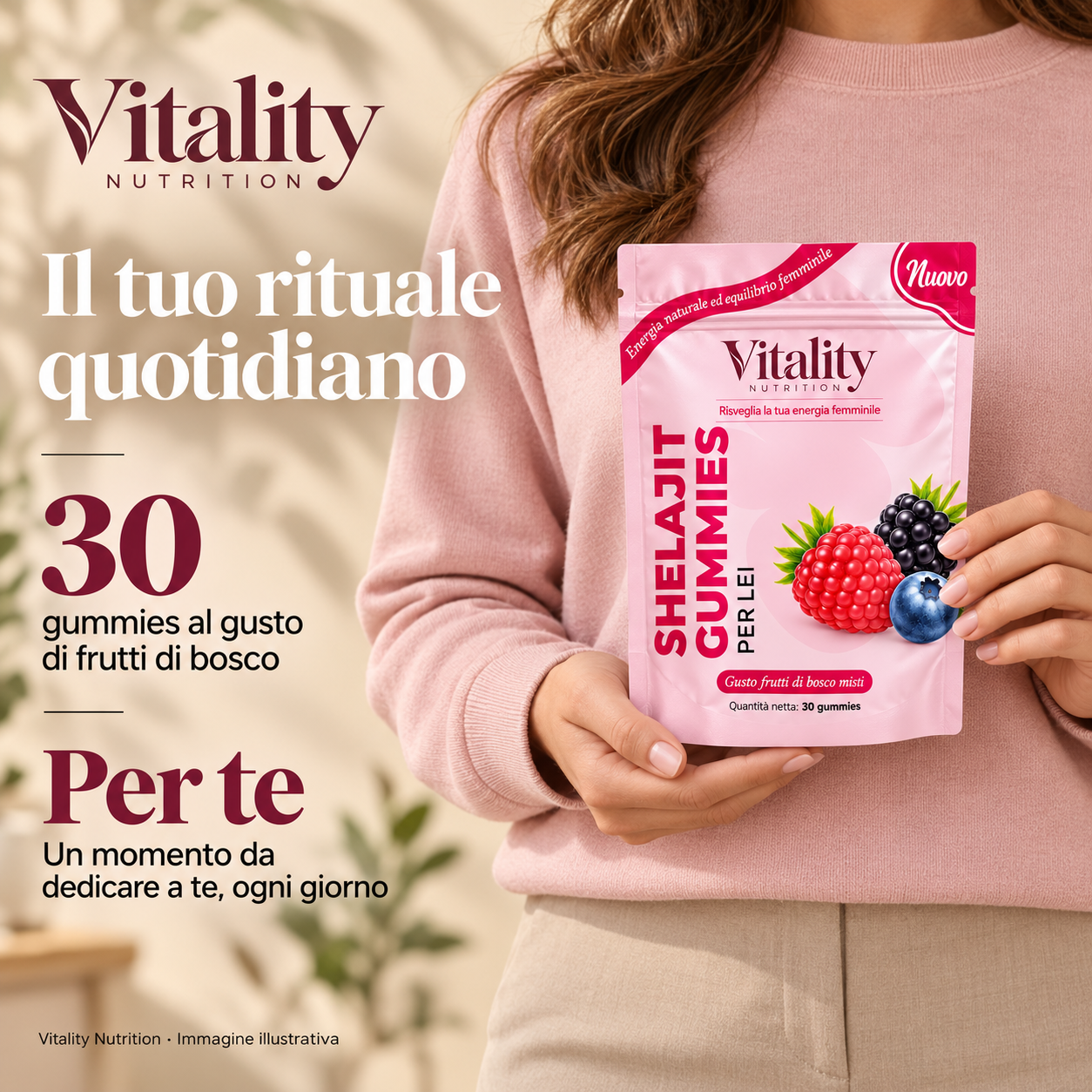 Vitality Shelajit Gummies per Lei — immagine 6